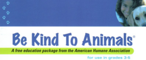 Be Kind To Animals Be Kind To Animals